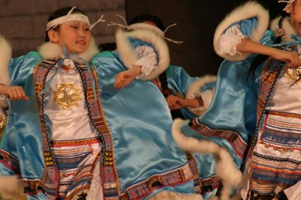 Danseresjes uit de Sakha Republic
