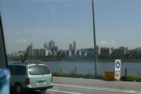 De skyline onderweg
